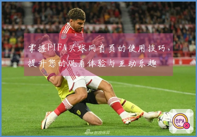 掌握FIFA买球网首页的使用技巧，提升您的观看体验与互动乐趣
